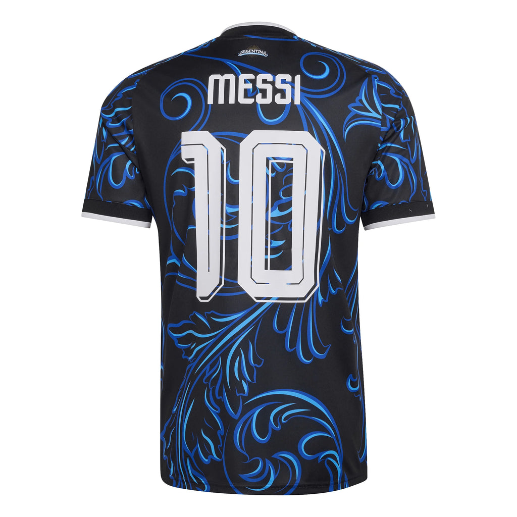 adidas Argentina Away Messi Mens Soccer Jersey 2026 Black Blue