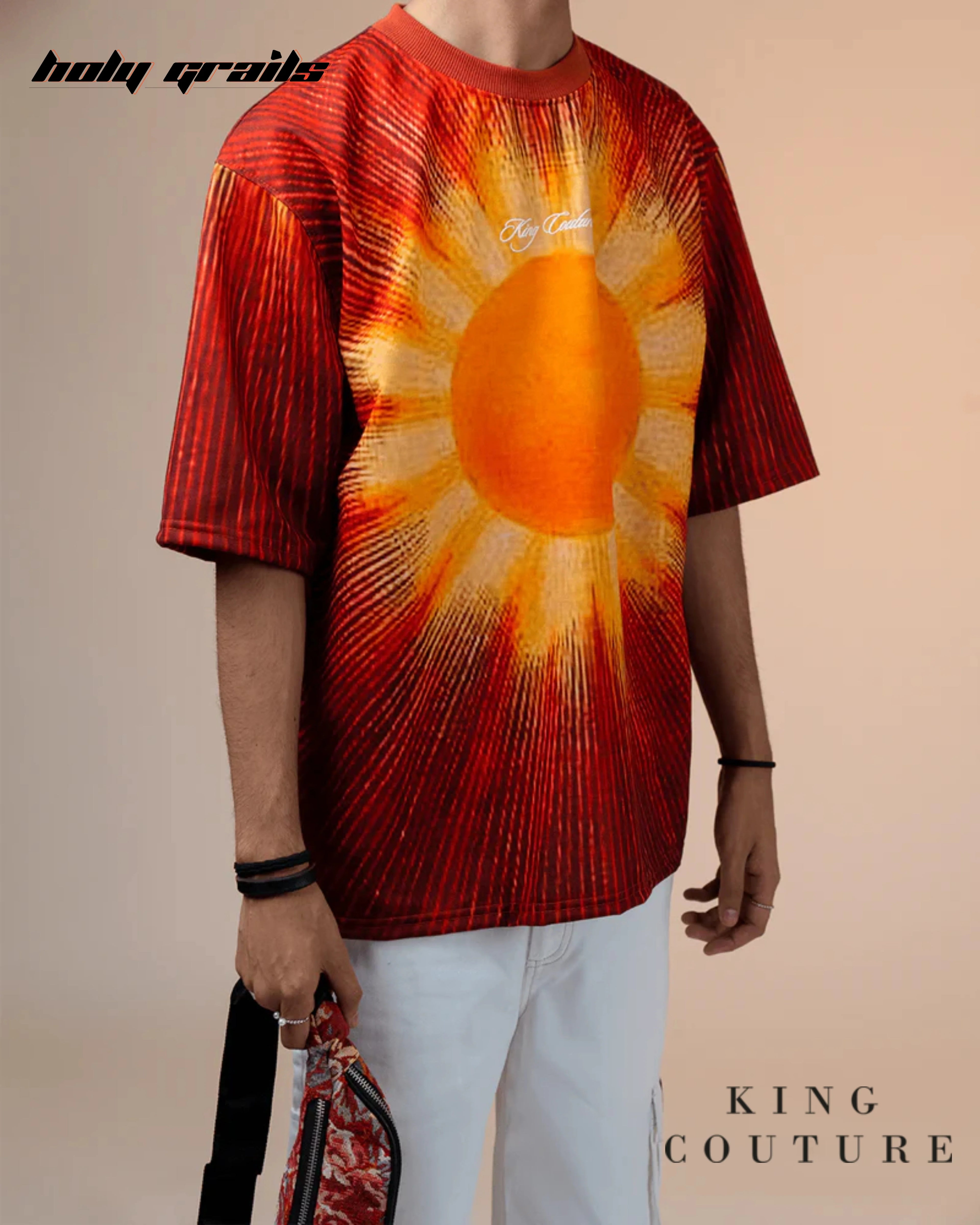 Sun God Oversized Tee Shirt HG x King Couture