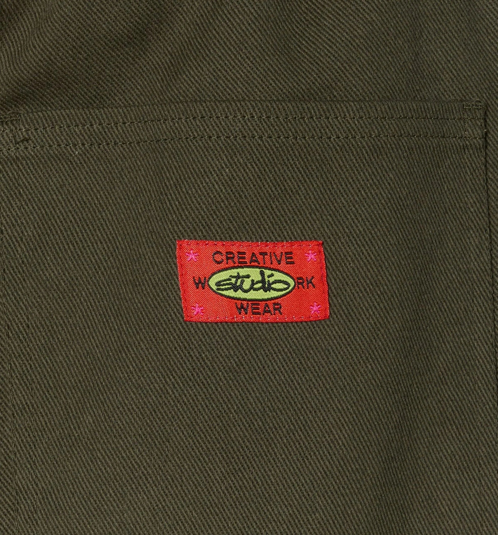 Studio CWW Work Mens Pant Coffee Grey