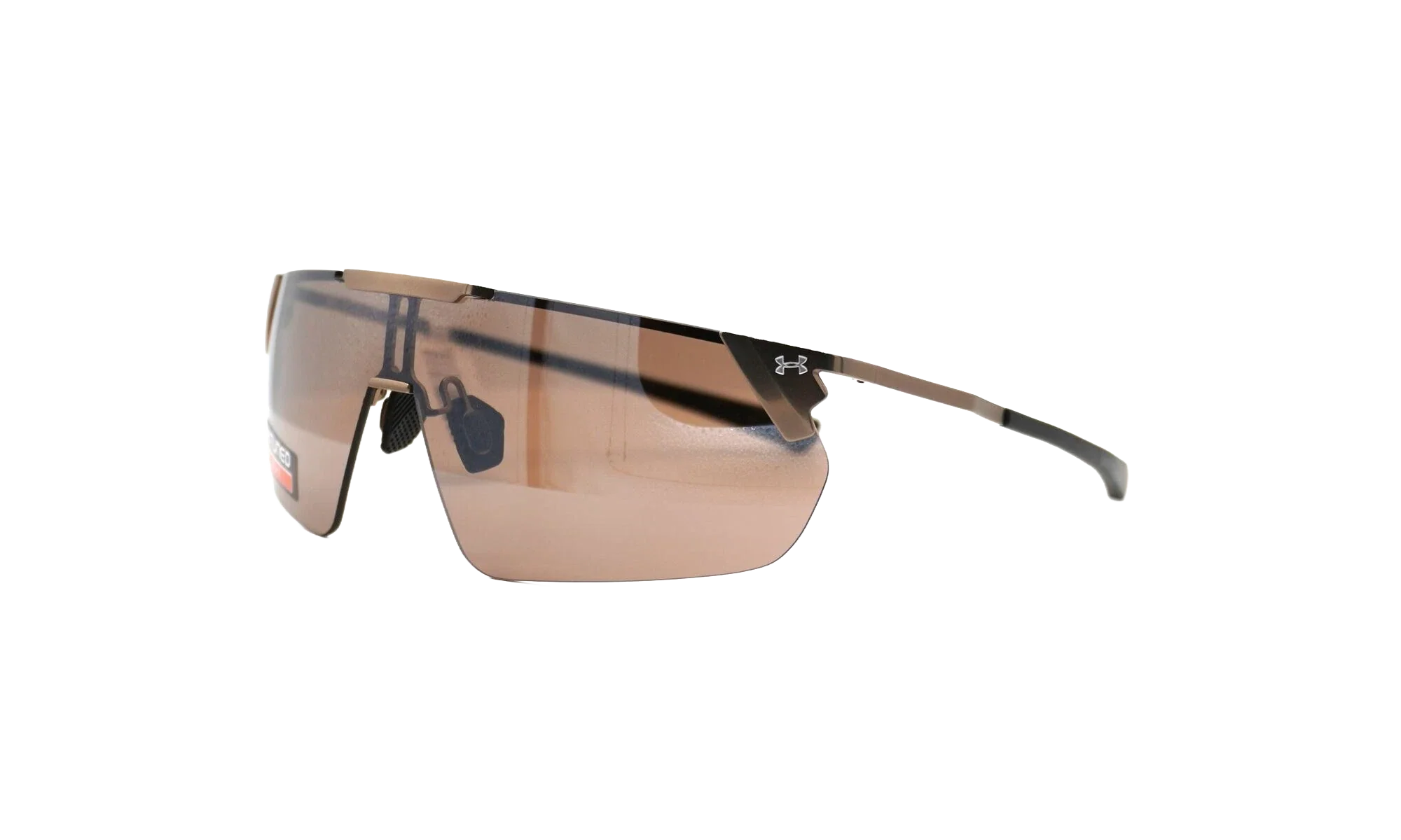 Litewire Shield Sunglasses "Tuned Road - Satin Pewter / Black Rubber" 8650135 180124