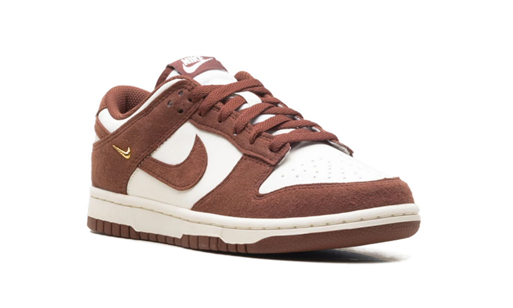 Dunk Low WMNS "Red Sepia Gold Mini Swoosh" IB4417 104
