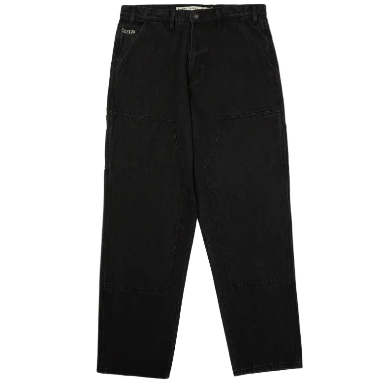Huf Kinda Loose Double Knee Jeans Faded Black