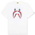 Shark Tee France White