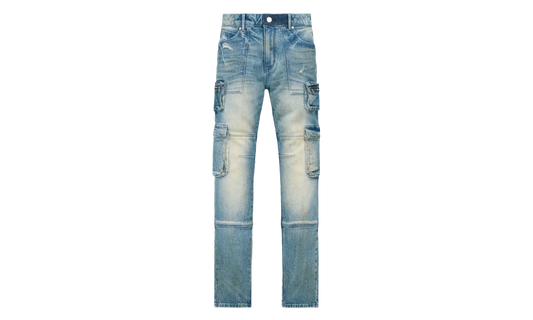 Slate Cargo Skinny Jeans "Muddy Sky" MLFQD1070 B1839MDSKY
