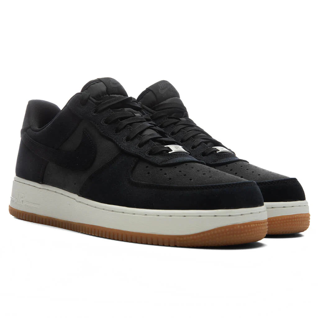 Air Force 1 07 LV8 Denim Black Dark Smoke Grey Gum Medium Brown