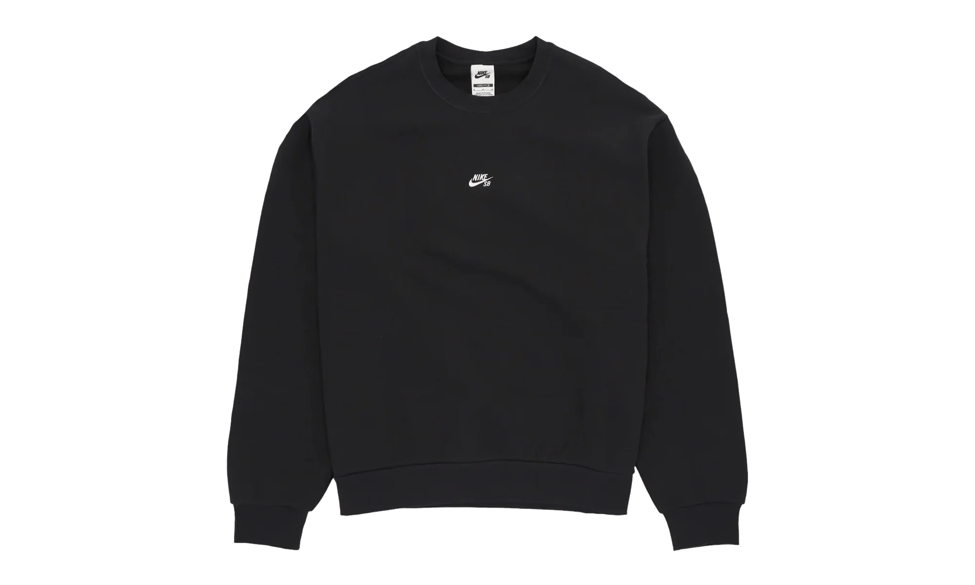SB Fleece Skate Crewneck Sweatshirt "Black / White" FV7353 010