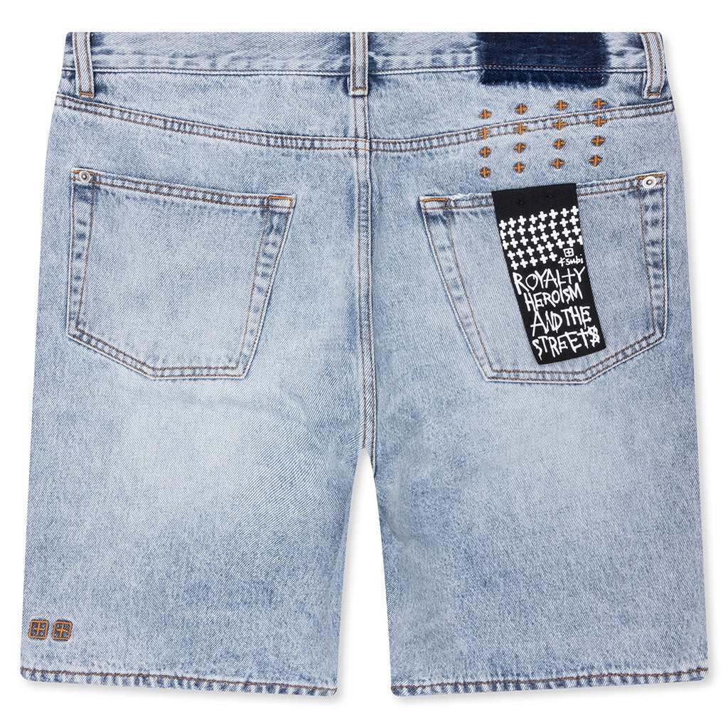 Anti K Short Bunker Blue