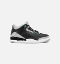 Air Jordan 3 Retro Green Glow Mens Lifestyle Shoe Black Green Glow Wolf Grey White