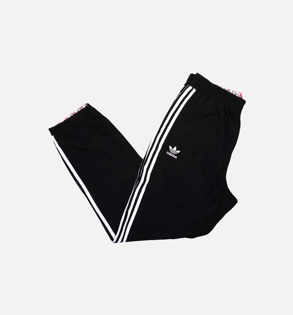 Hagt Reversible Mens Track Pants Black White