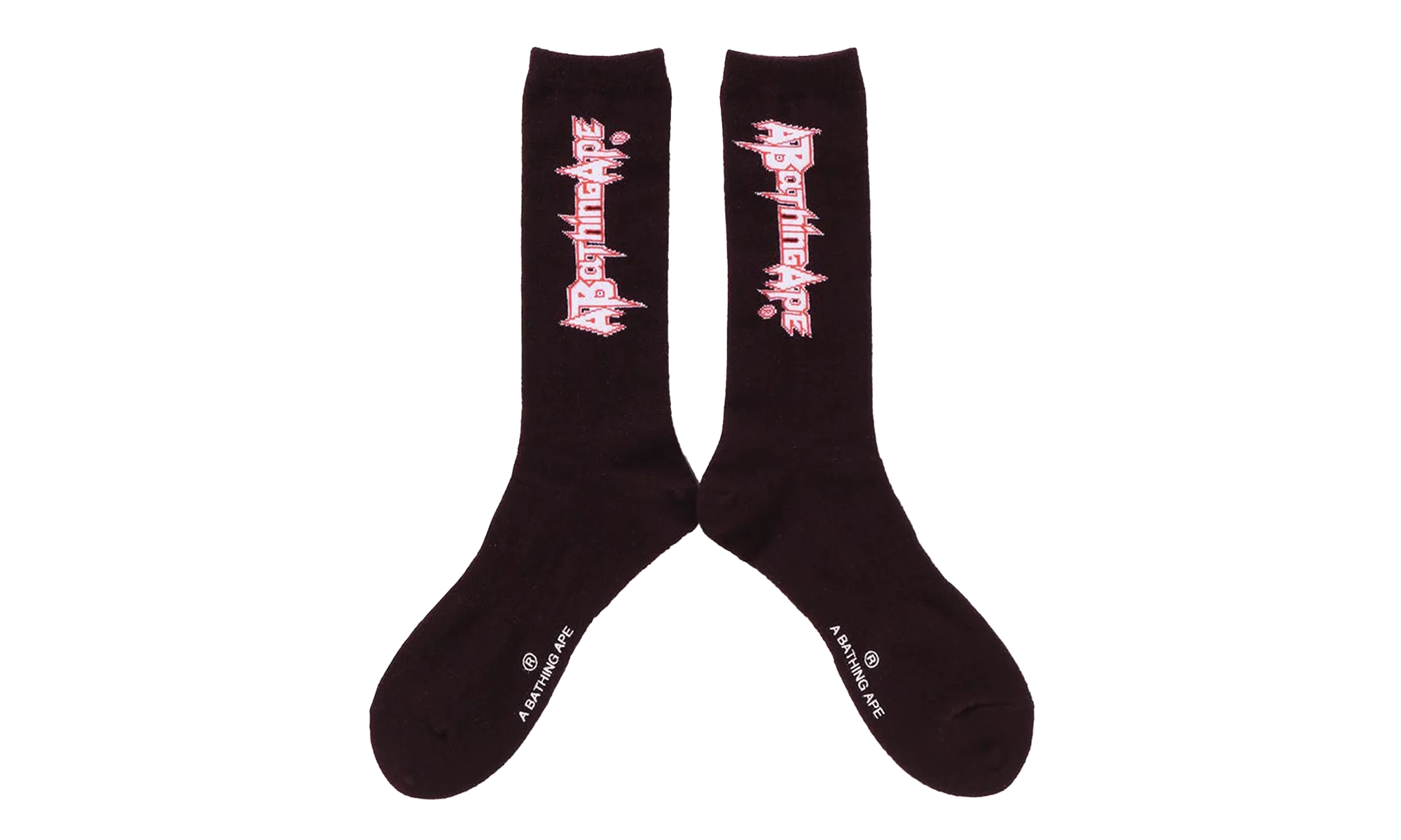 Multi Logo Long Socks "Burgundy" 1K80 184 005 BURGUNDY