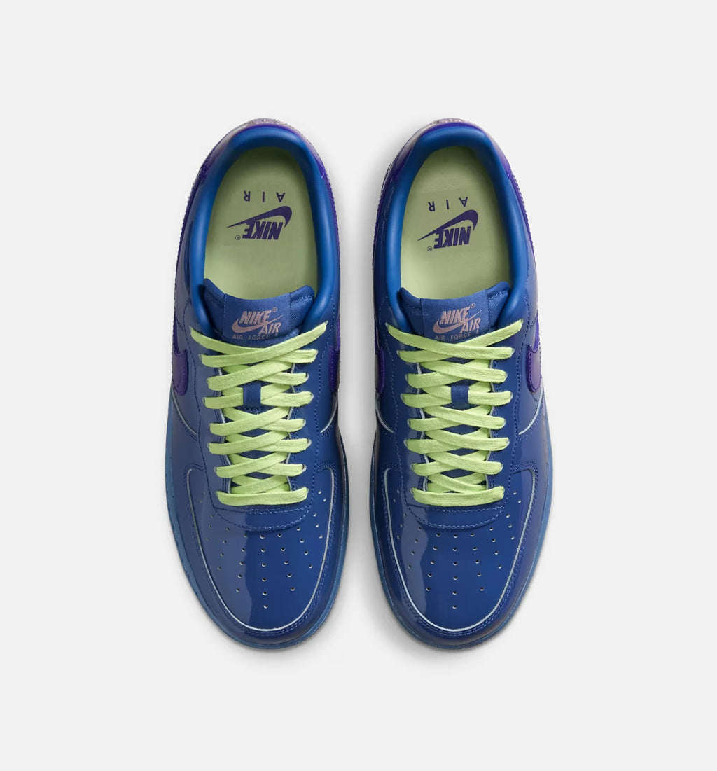 Air Force 1 Low Mystic Navy and Grape Ice Mens Lifestyle Shoe Mystic Navy Grape Ice Light Violet Ore Light Liquid Lime