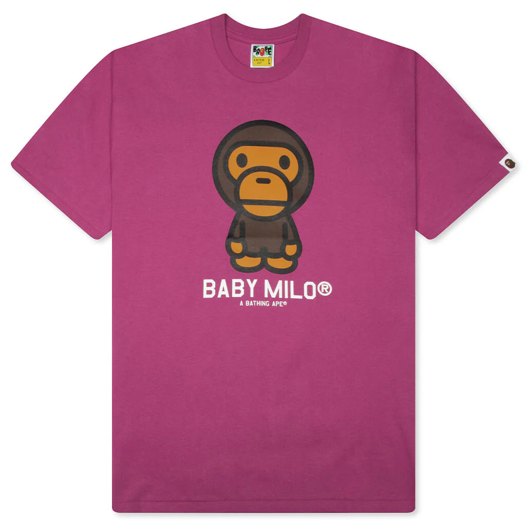 Baby Milo Tee Mens Pink