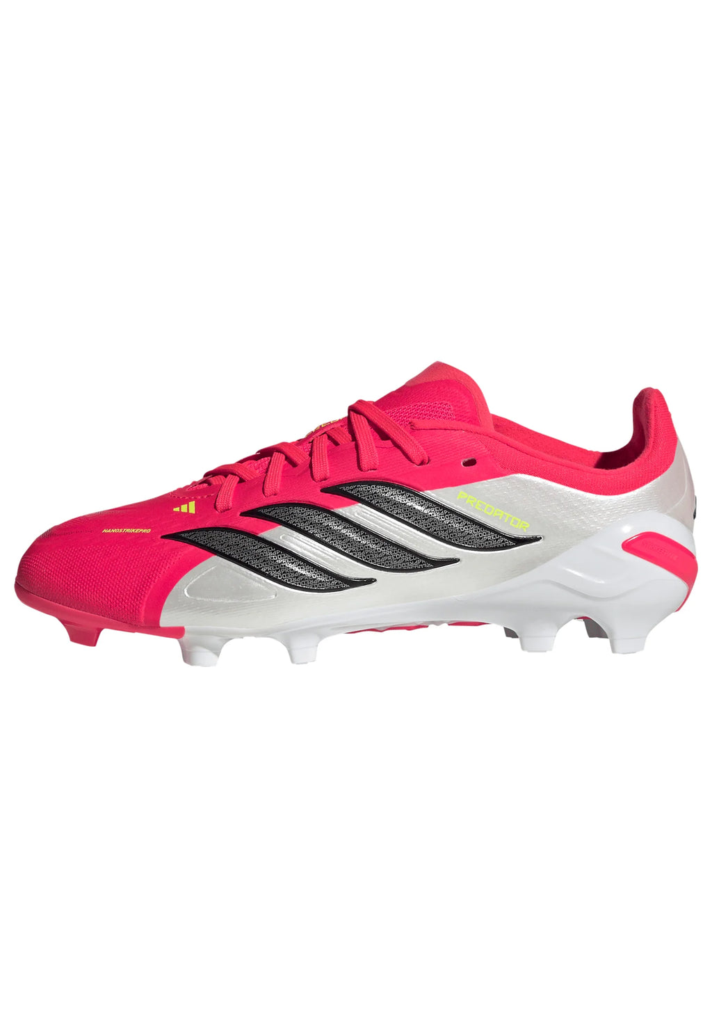 adidas Predator Elite FG Firm Ground Youth Soccer Cleats Red Black White