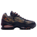 Air Max 95 Black Golden Beige Safety Orange Metallic Silver