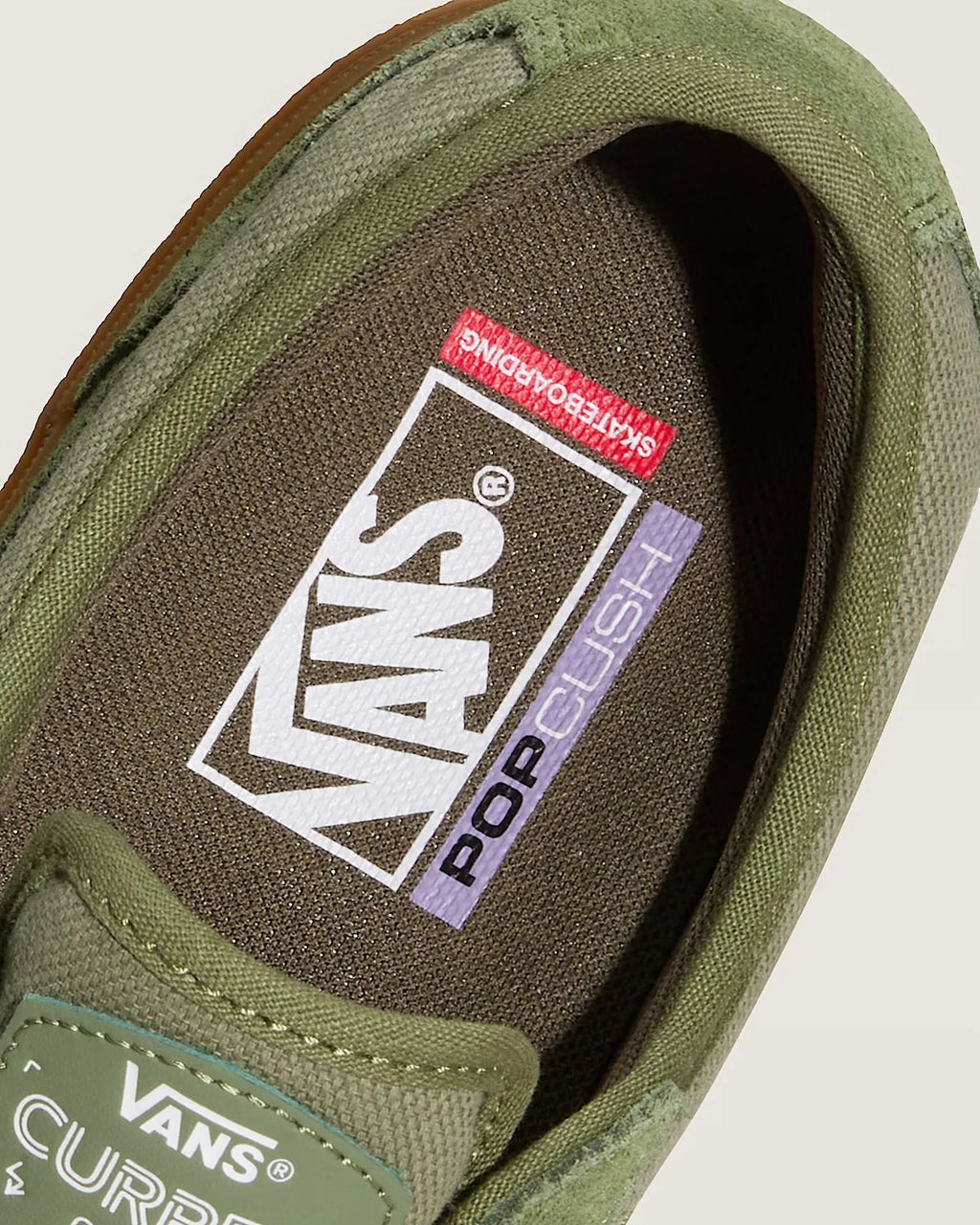 Vans Skate Curren Caples Olive Gum