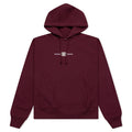Worldwide Dot Hoodie Wine