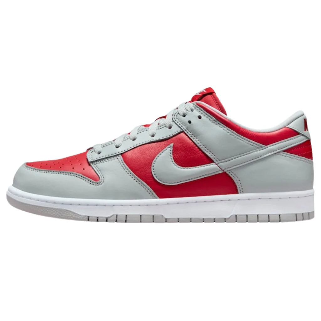 Nike Dunk Low Varsity Red and Silver
