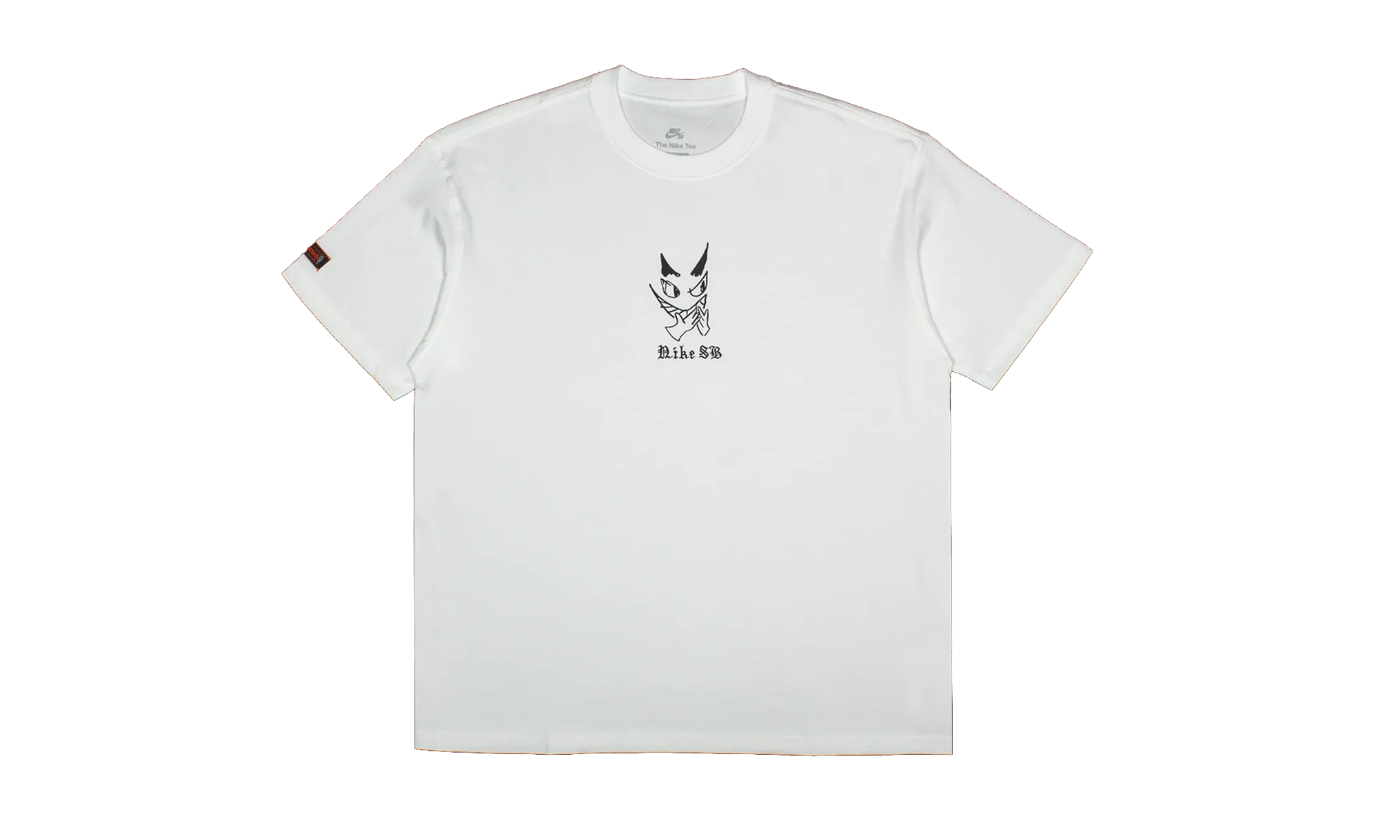 SB Charcoal Dunk T-shirt "White" HV2195 100