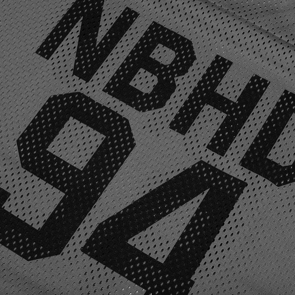 Hockey S S V Neck Jersey Gray