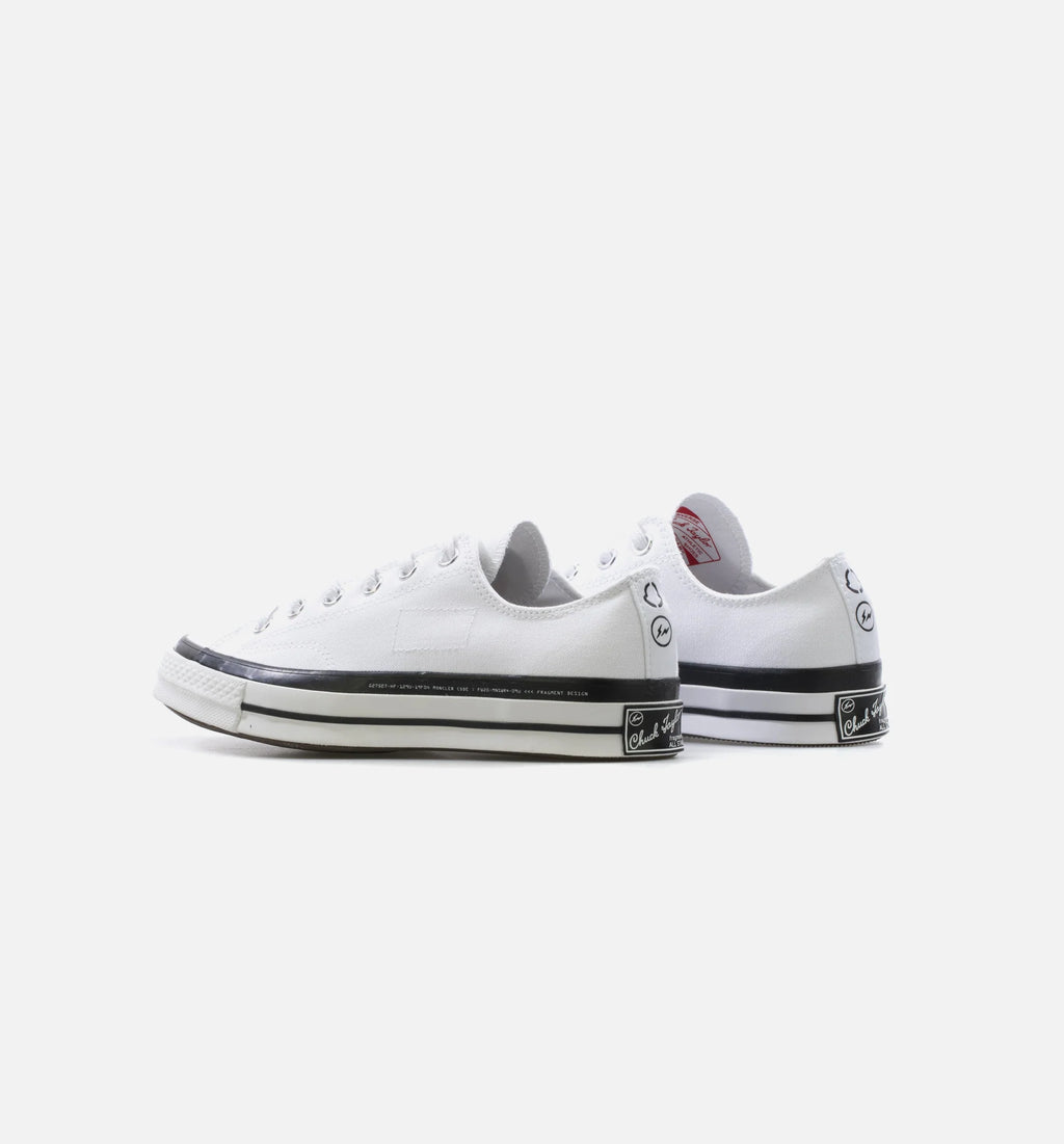 Chuck Taylor 70 X 7 Moncler Fragment Low Mens Lifestyle Shoe White Black
