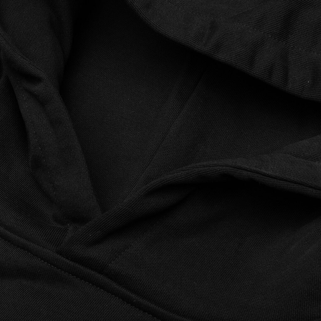 Academy Hoodie Black White