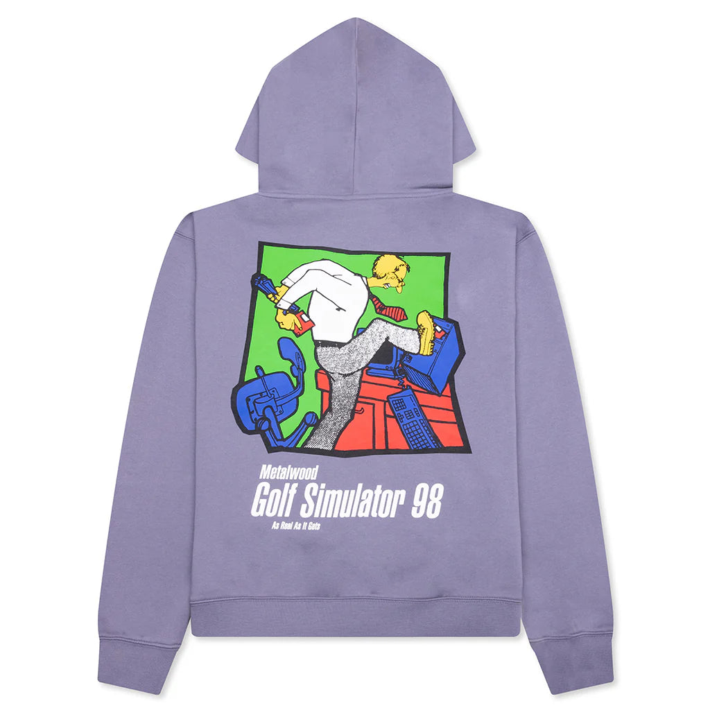 Simulator 98 Hooded Sweatshirt Pewter