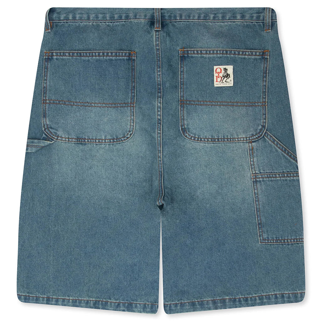 Denim Painter Shorts Indigo