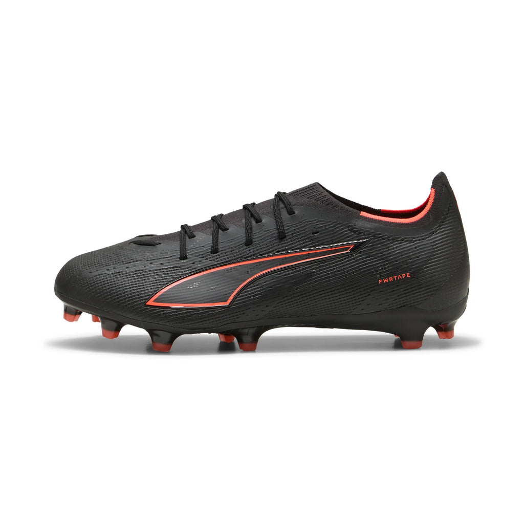 PUMA Ultra 6 Pro FG AG Firm Ground Artificial Ground Mens Soccer Cleats Black Red
