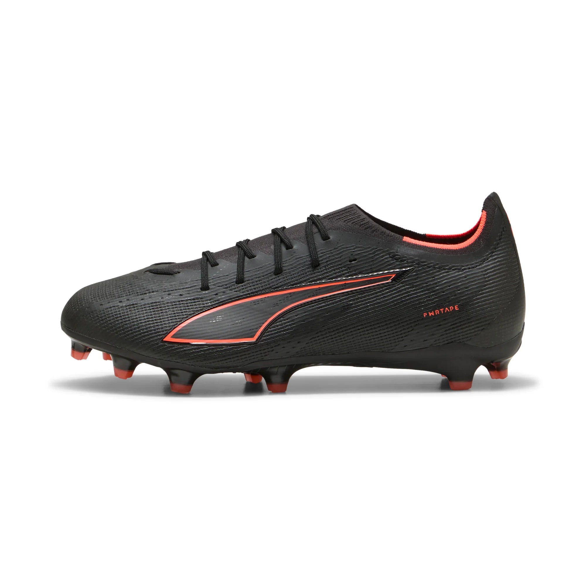 PUMA Ultra 6 Pro FG AG Firm Ground Artificial Ground Mens Soccer Cleats Black Red