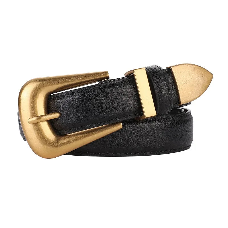 Cinto de Couro Feminino Alba