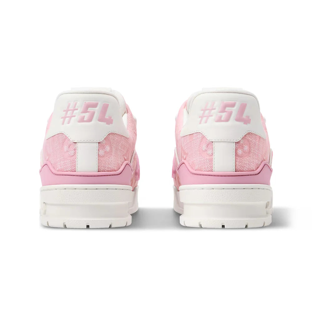 LV Trainer Pink Canvas