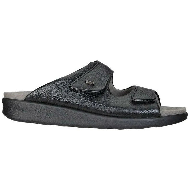 Women's Cozy Slide Sandal in Black