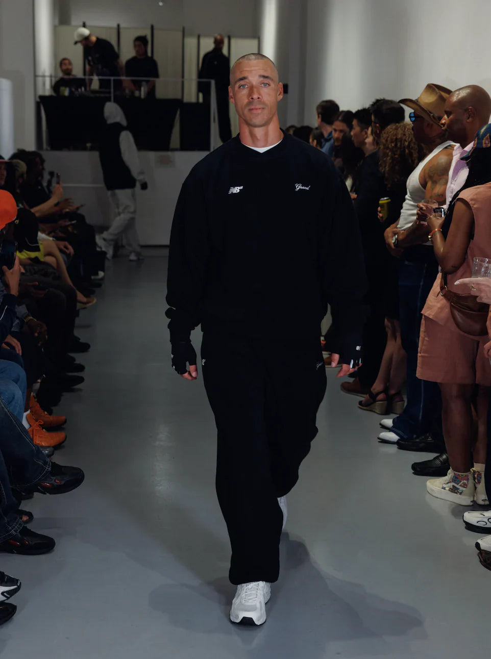 Grand Collection X New Balance Polar Fleece Pants Black