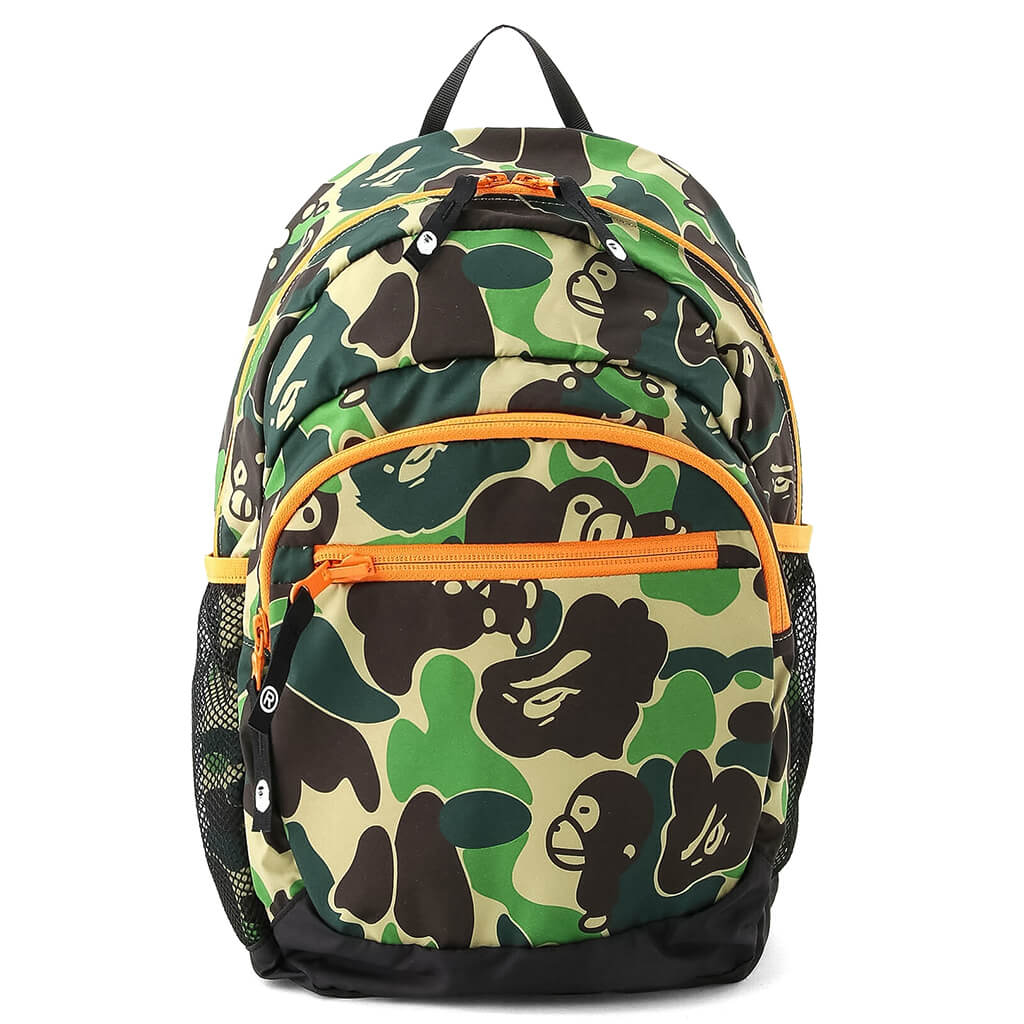 Kids Abc Camo Milo Packable Daypack Green