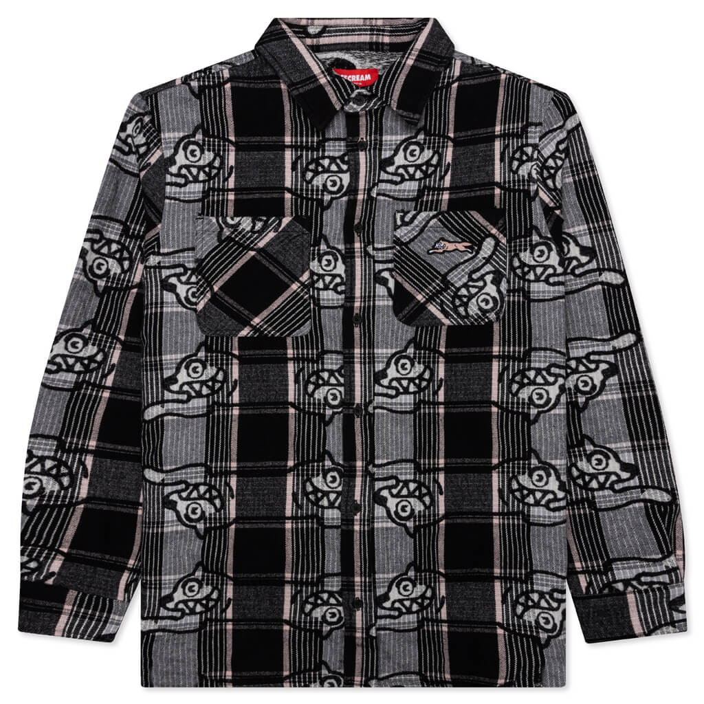 Good Time L S Woven Black