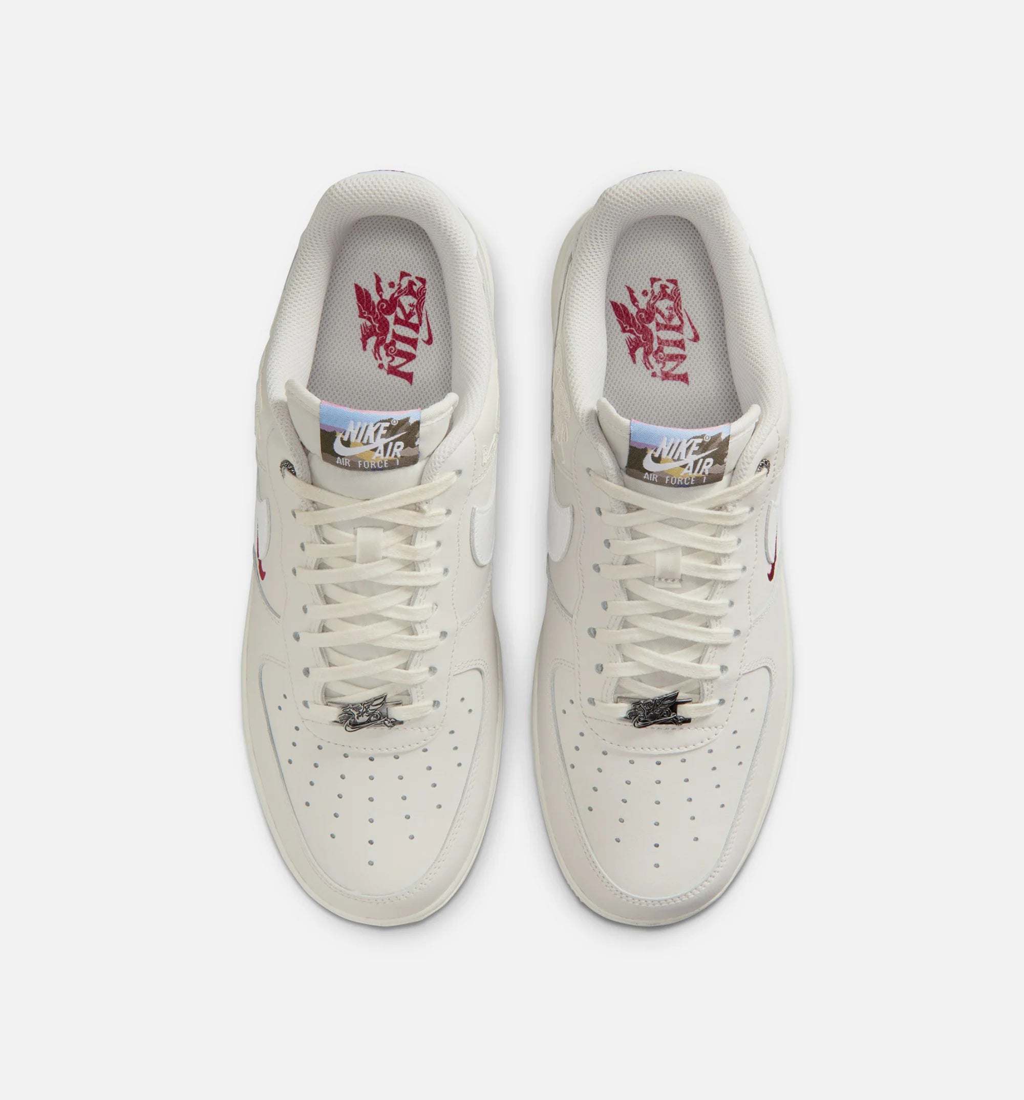 Air Force 107 Low Lunar New Year Mens Lifestyle Shoe Phantom Sail White