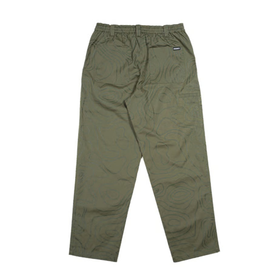 Theories Stamp Lounge Pants Contour Green