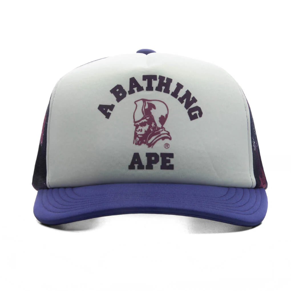 Color Camo General Mesh Cap Purple