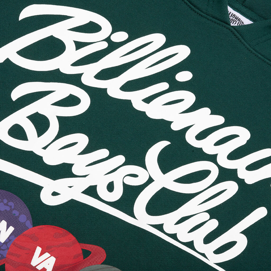 Script Hoodie Rain Forest
