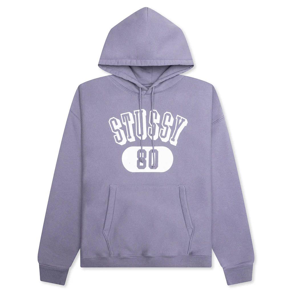 Stussy 80 Relaxed Hood Ash Purple