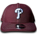 Nocturnal New Era Philadelphia Phillies Liberty Bell Low Profile Snapback Hat Maroon