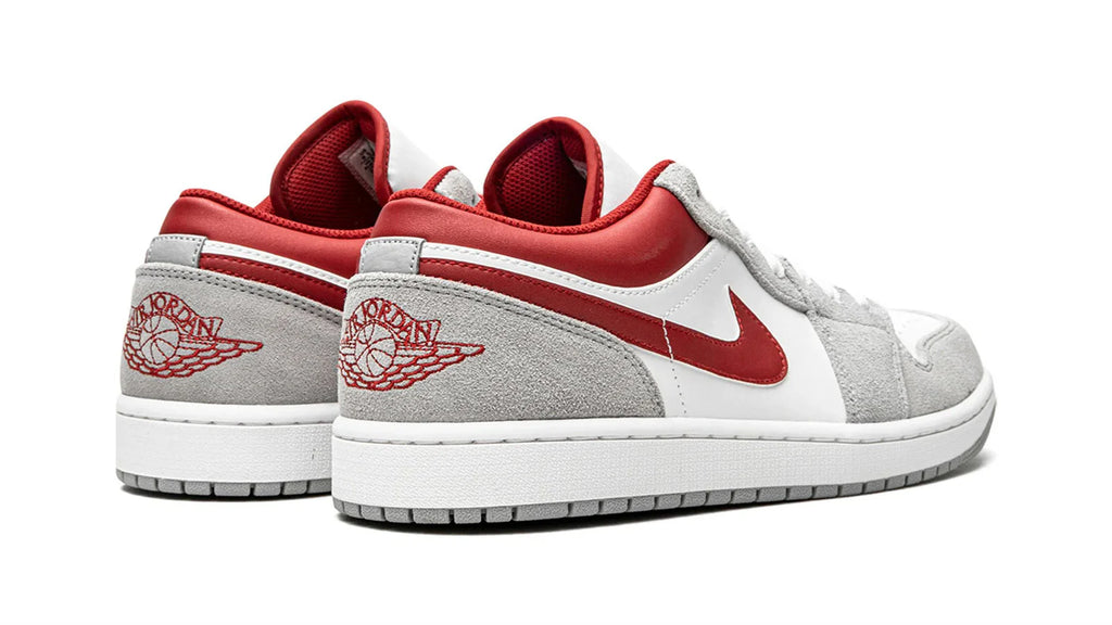 AIR JORDAN 1 LOW SE White Grey Red