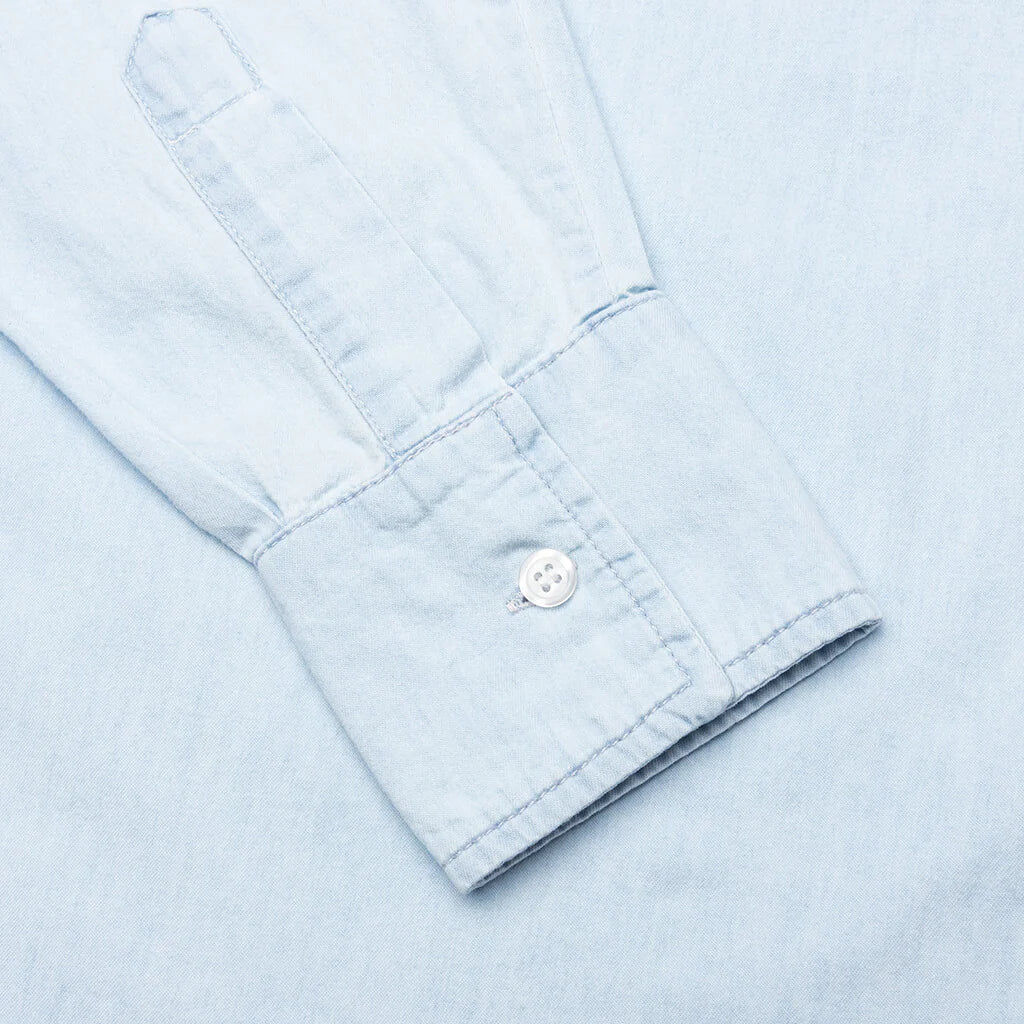 Annoyed Chicken Shirt Bleached Denim