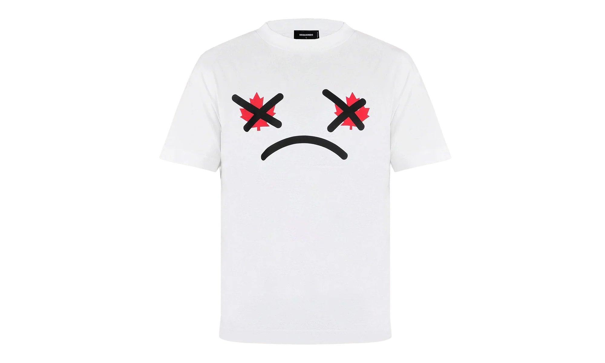 Sad Face T-shirt "White" S74GD1154S23009100