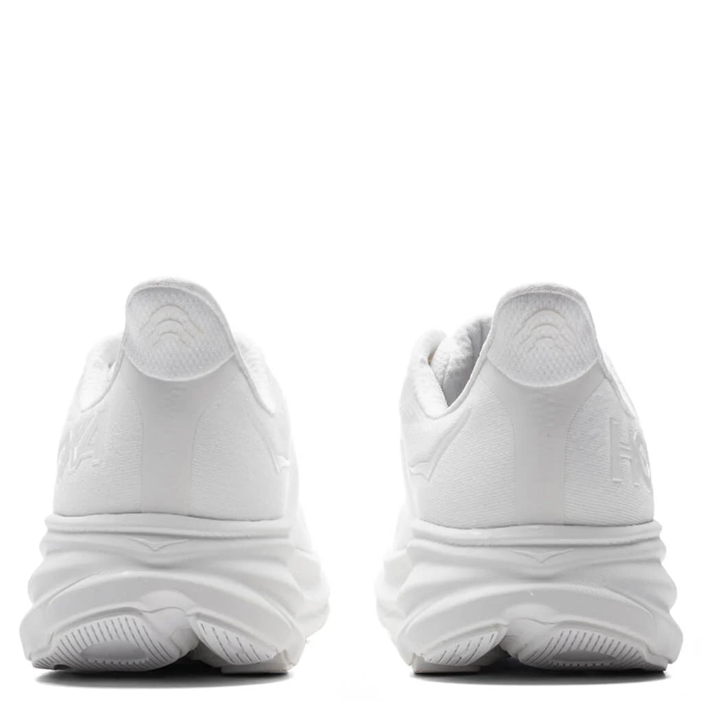Clifton 9 White White