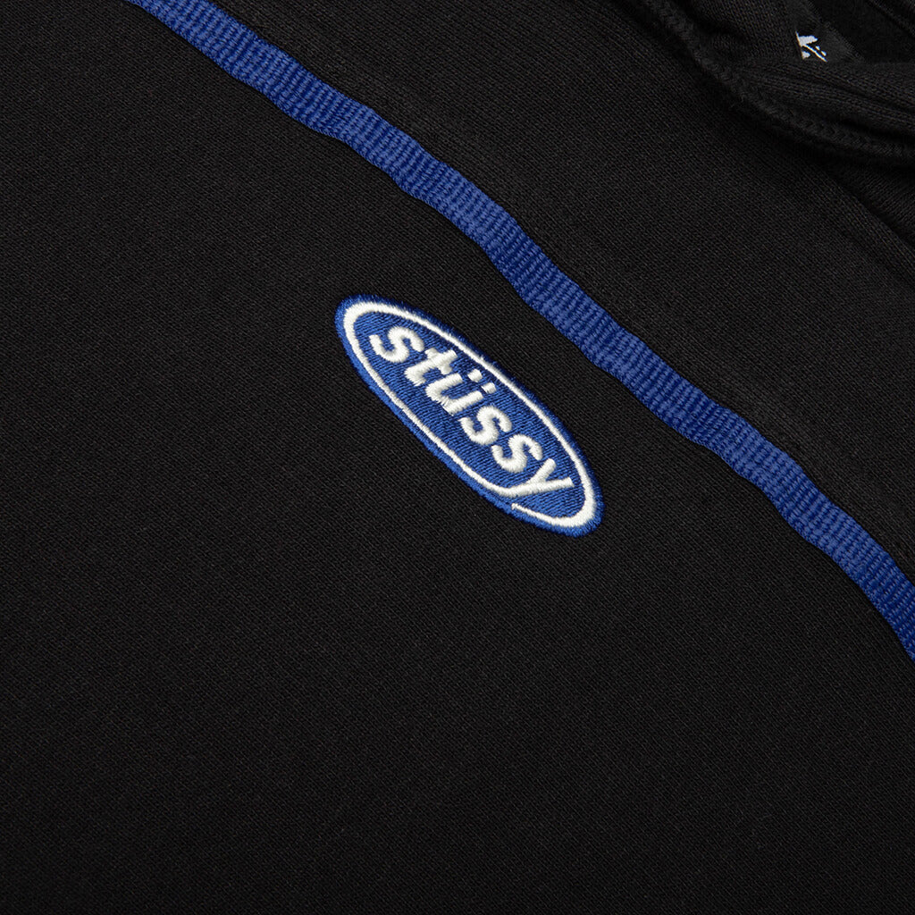 Oval Pullover Hood Black