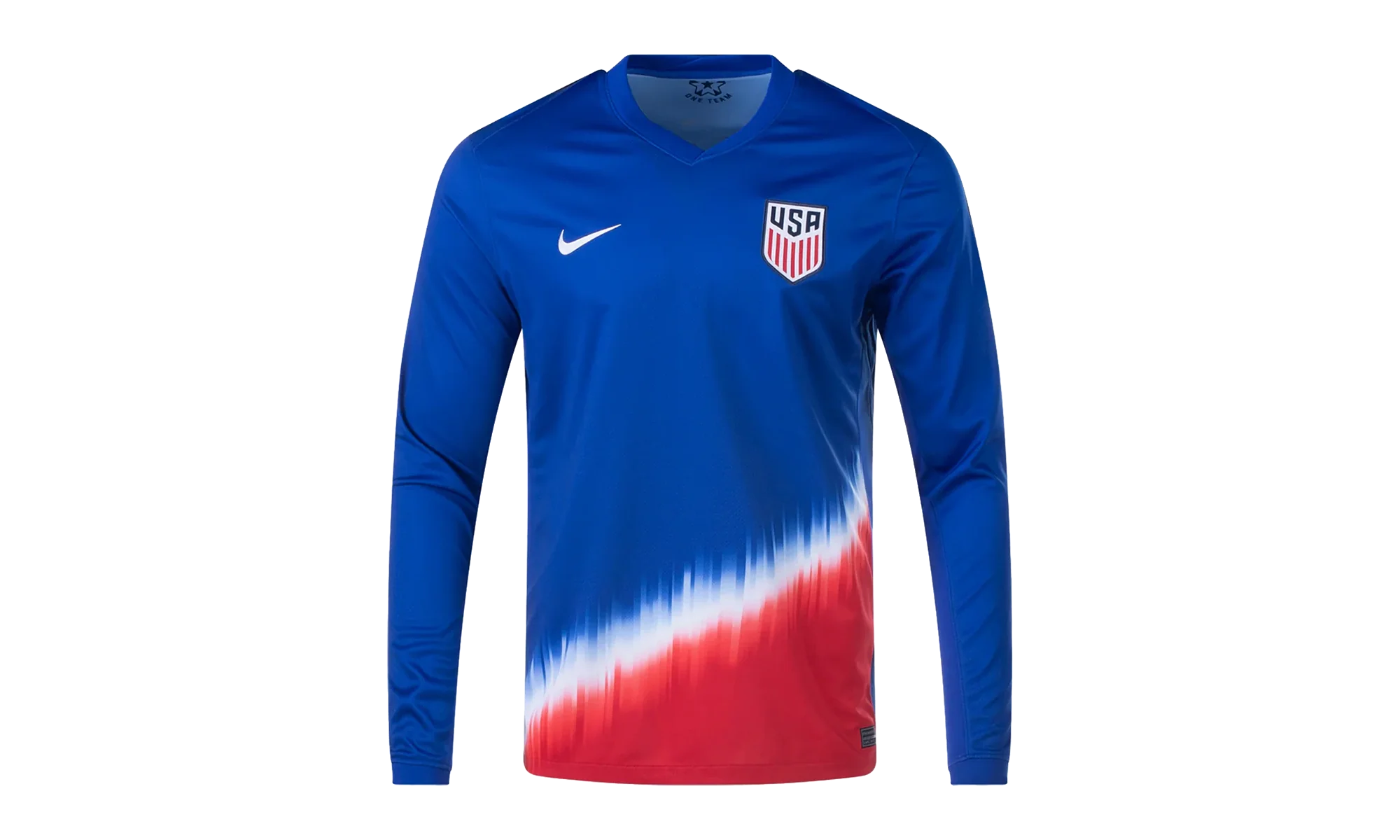 Dri-FIT Soccer Long-Sleeve Replica Jersey "USMNT 2024 Stadium Away" FJ1263 417