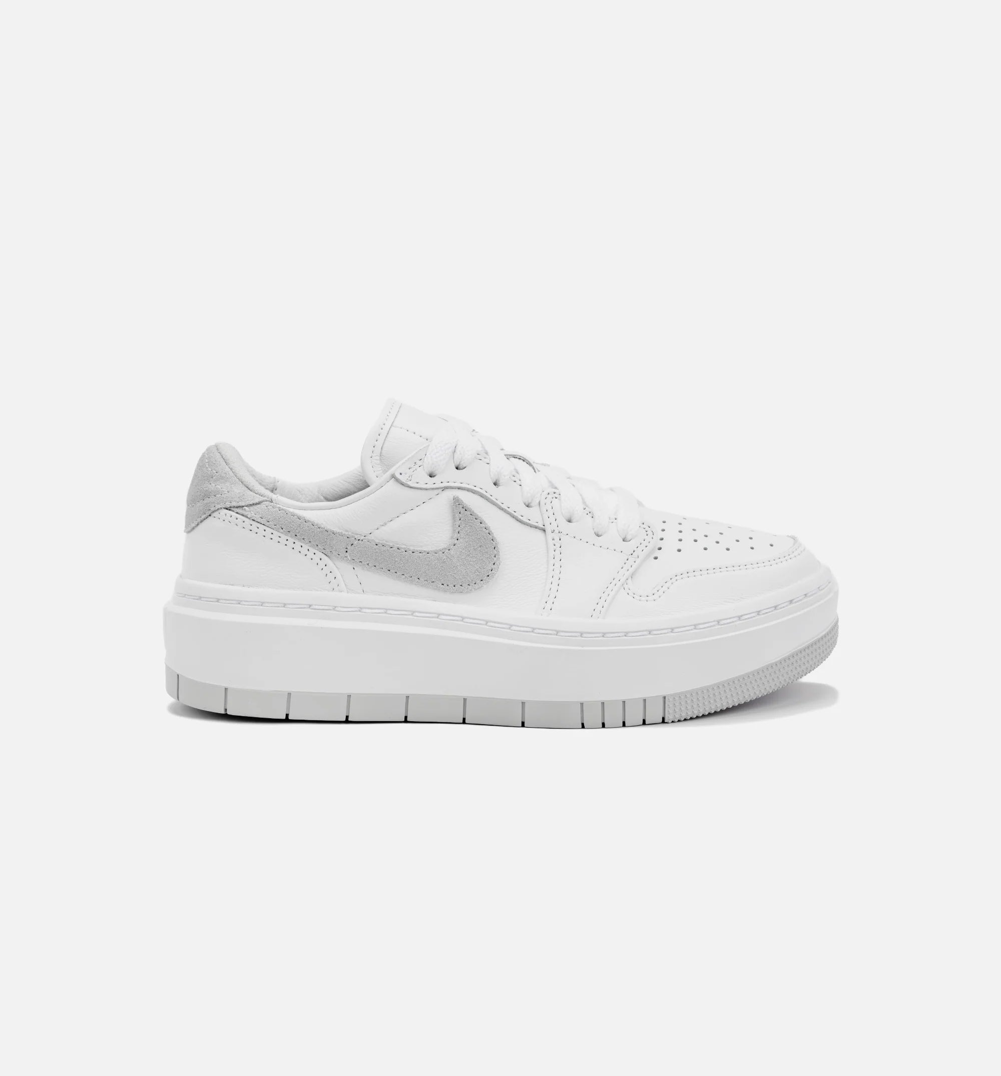 Air Jordan 1 Elevate Low Neutral Grey Womens Lifestyle Shoe White Grey