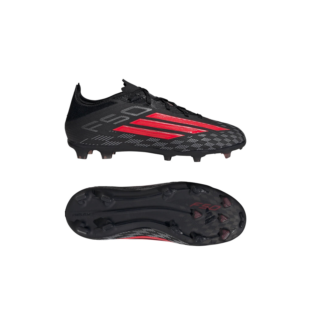 adidas F50 Elite FG Firm Ground Youth Soccer Cleats Black Red