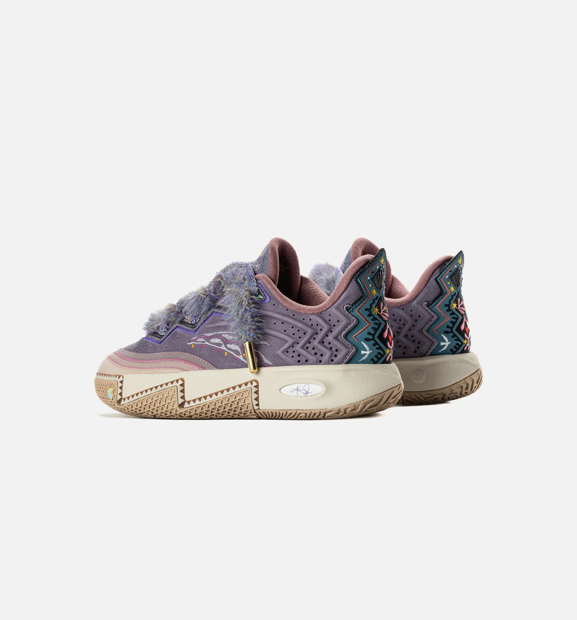 Kai 2 Artist On Court Mens Basketball Shoe Purple Cream
